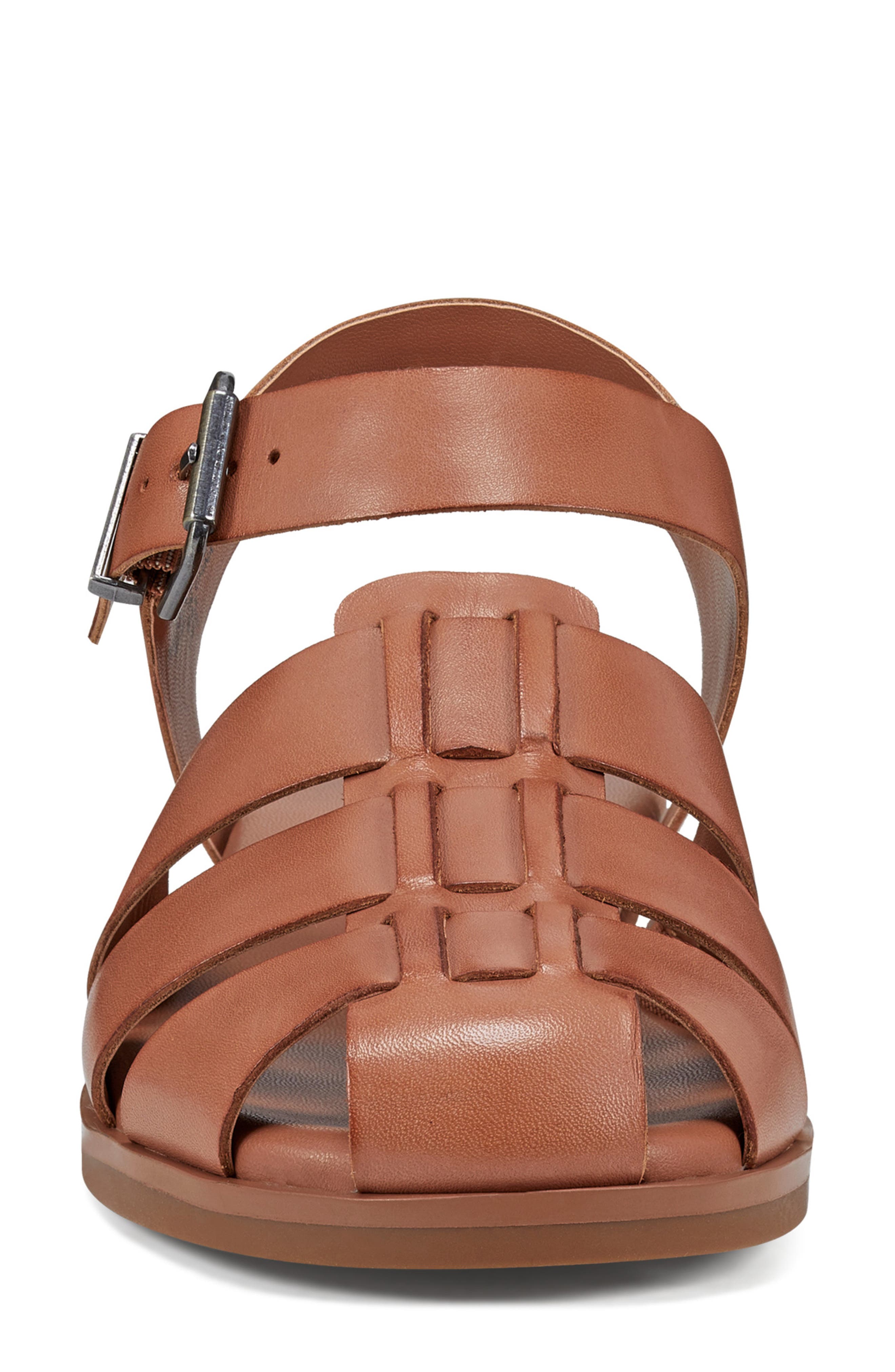 Easy Spirit Gretty Fisherman Sandal - Wide Width Available, Alternate, color, Medium Brown