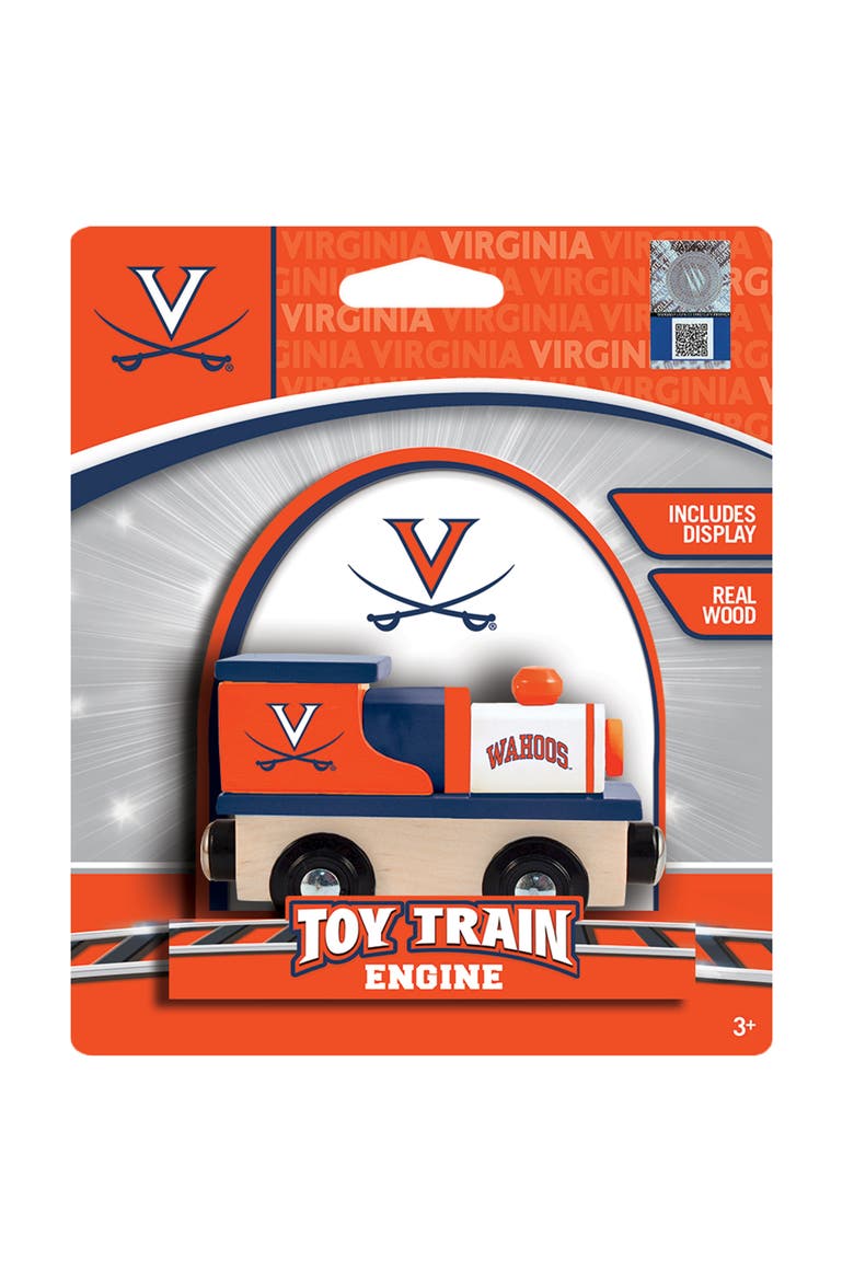 Virginia Cavaliers Toy Train Engine, Alternate, color, Multicolor