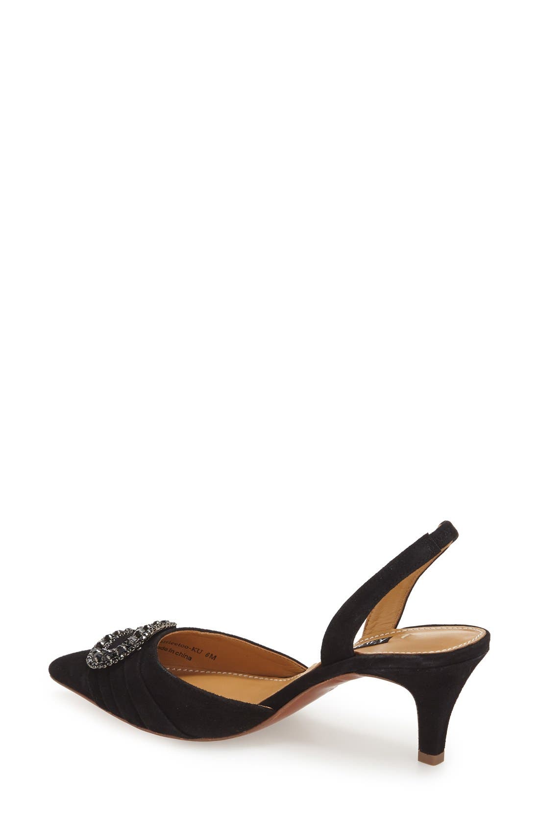 Kay Unger 'Fairle' Slingback Pump, Alternate, color, 
