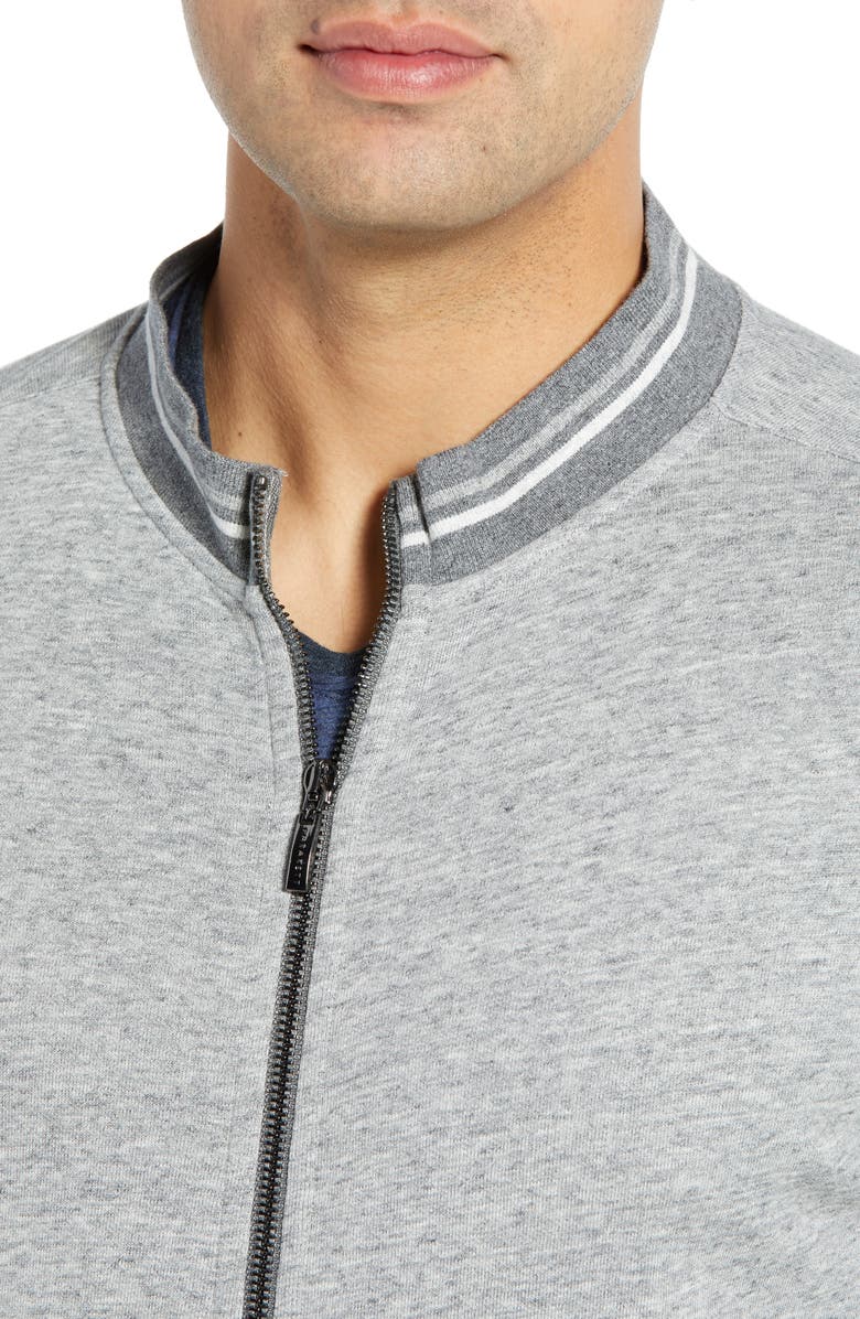 Robert Barakett Marshall Zip Basketball Jacket, Alternate, color,