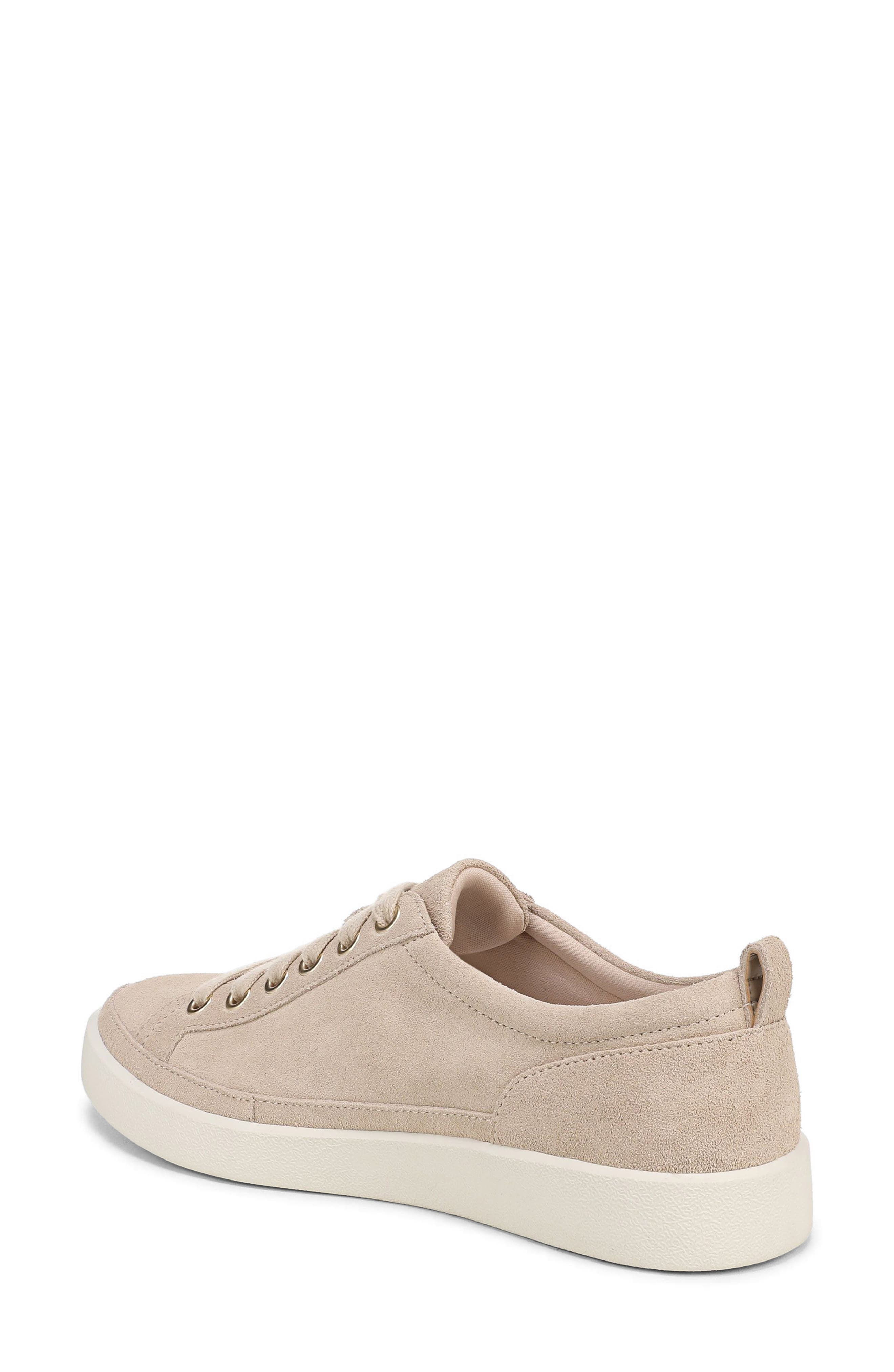 Winny Low Top Sneaker, Alternate, color, LUCID BEIGE SUEDE