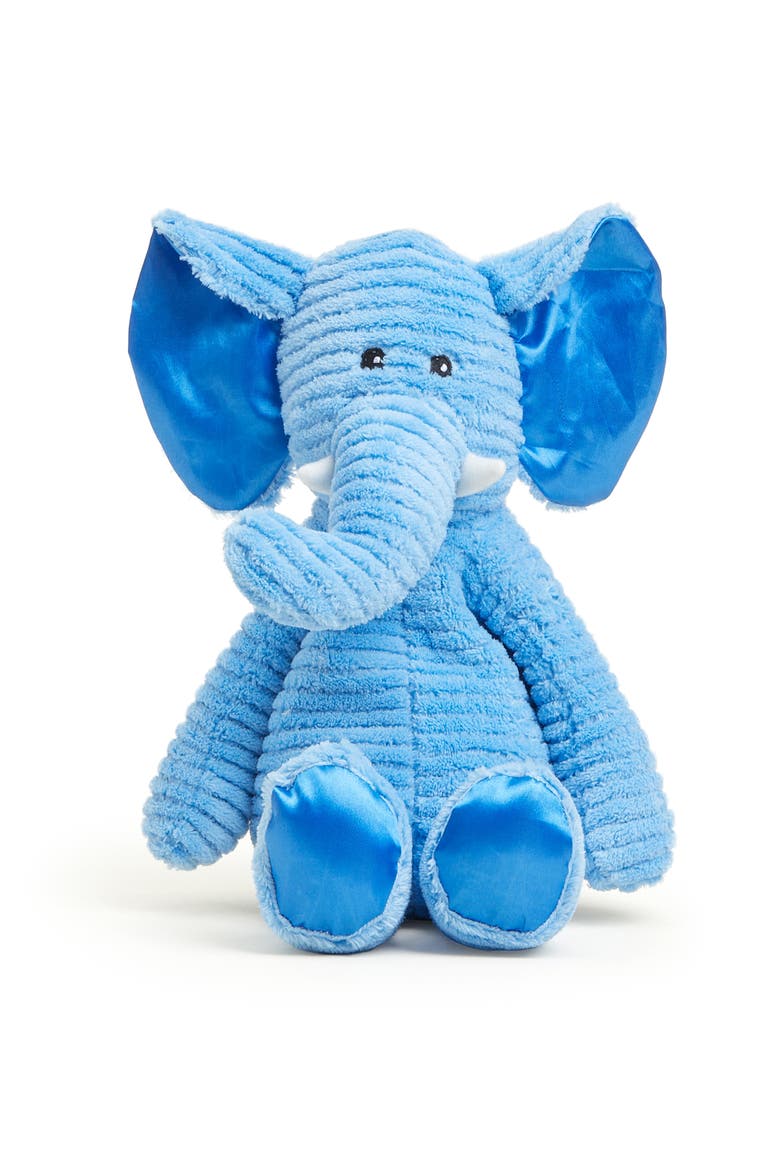 My First Plush Elephant, Main, color, Bright Blue
