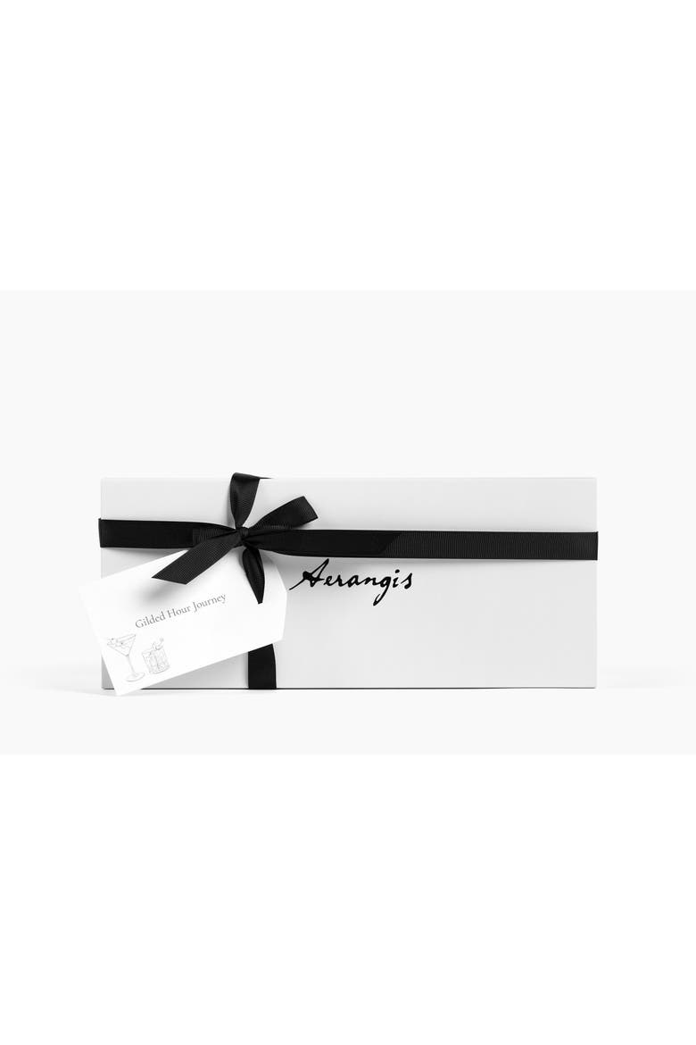 The Gilded Hour Gift Set, Alternate, color, Black Ceramic Jars