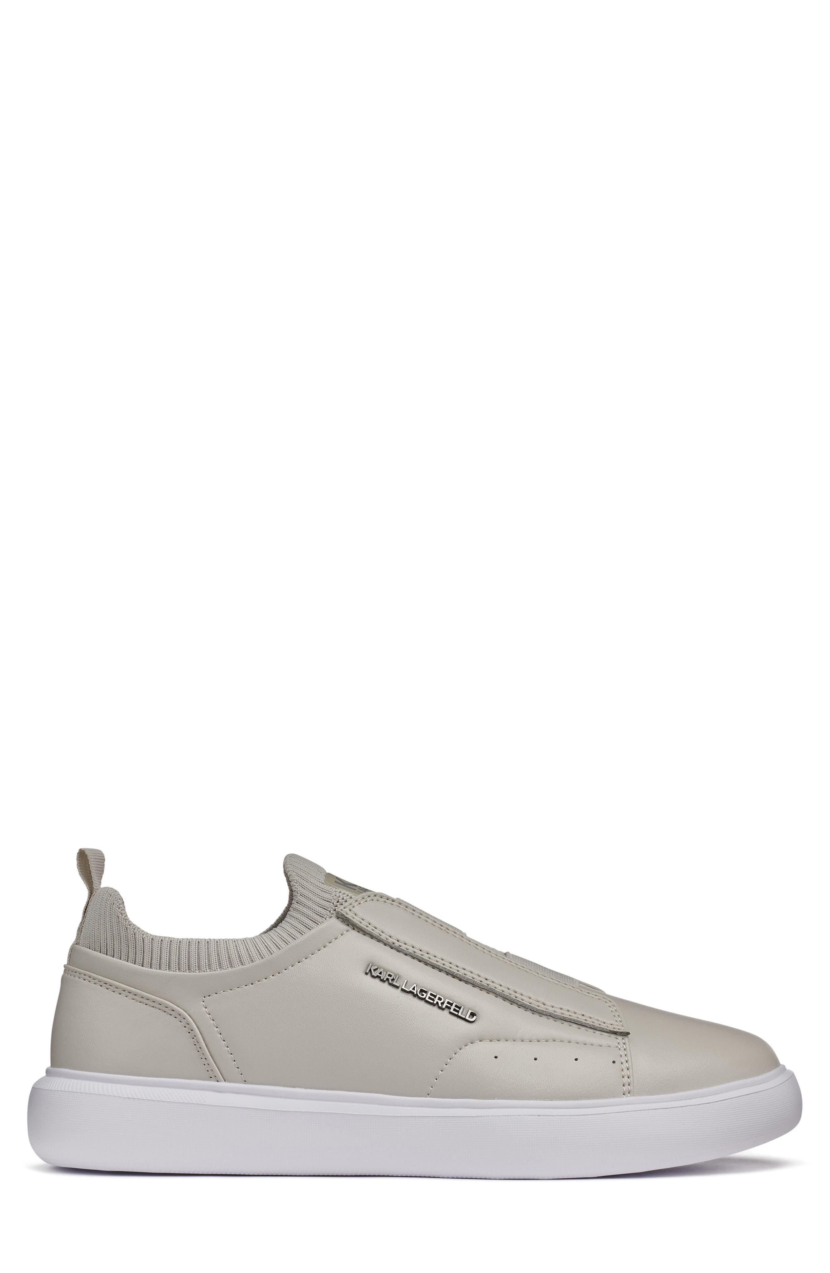 Side Logo Slip-On Sneaker, Alternate, color, CEMENT