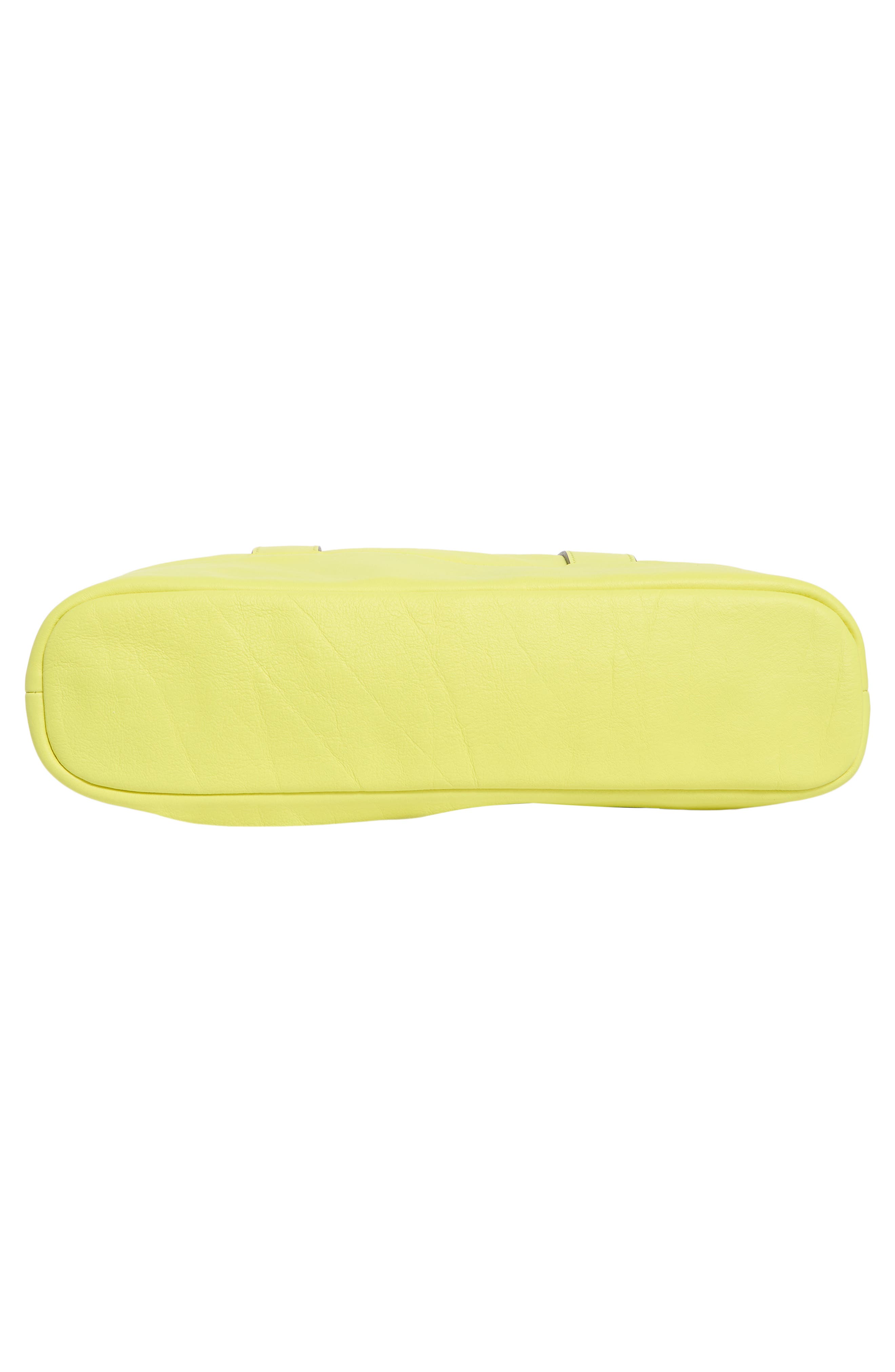Longchamp LC3D N/S Leather Tot Bag, Alternate, color, Neon