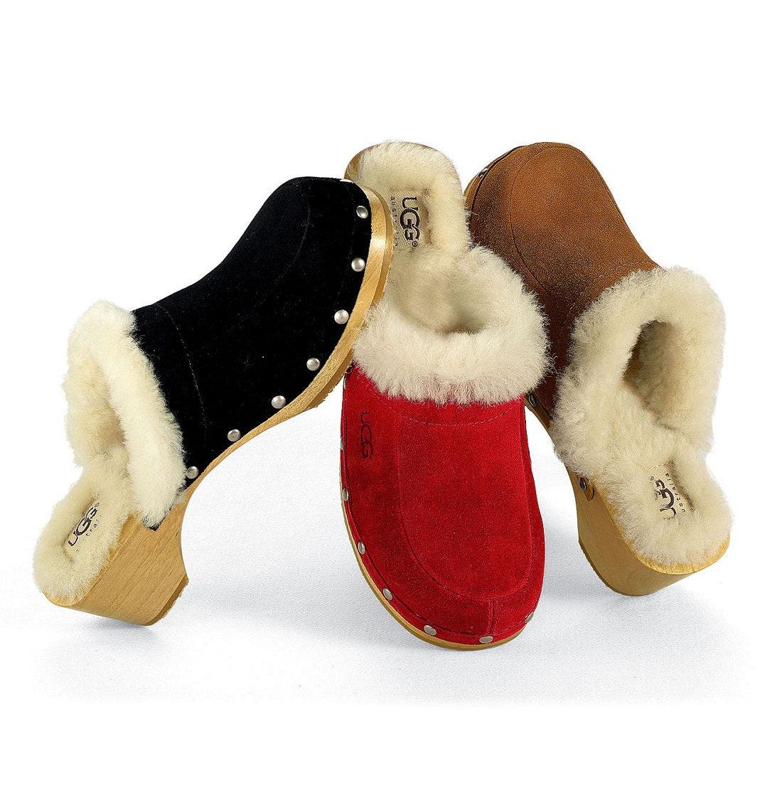 Australia ‘Kalie’ Clog, Main, color, CHESTNUT