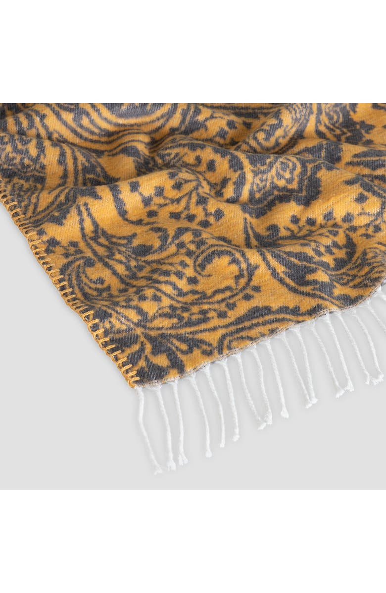 Togas Ethel throw, Alternate, color, Yellow