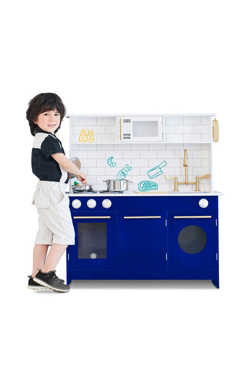 Teamson Kids Little Chef Modern Kitchen Playset, Alternate, color, Assorted
