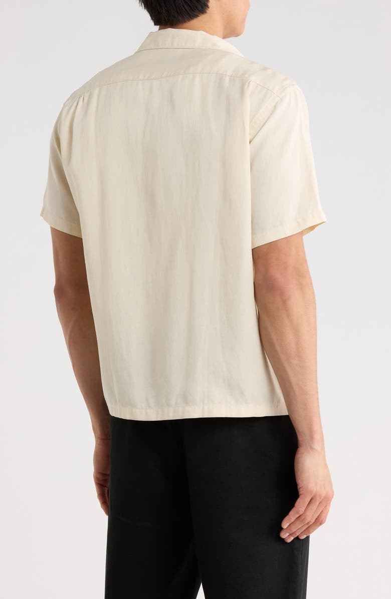 BUCK MASON Deuce Coupe Camp Shirt, Alternate, color, Pale Mojave