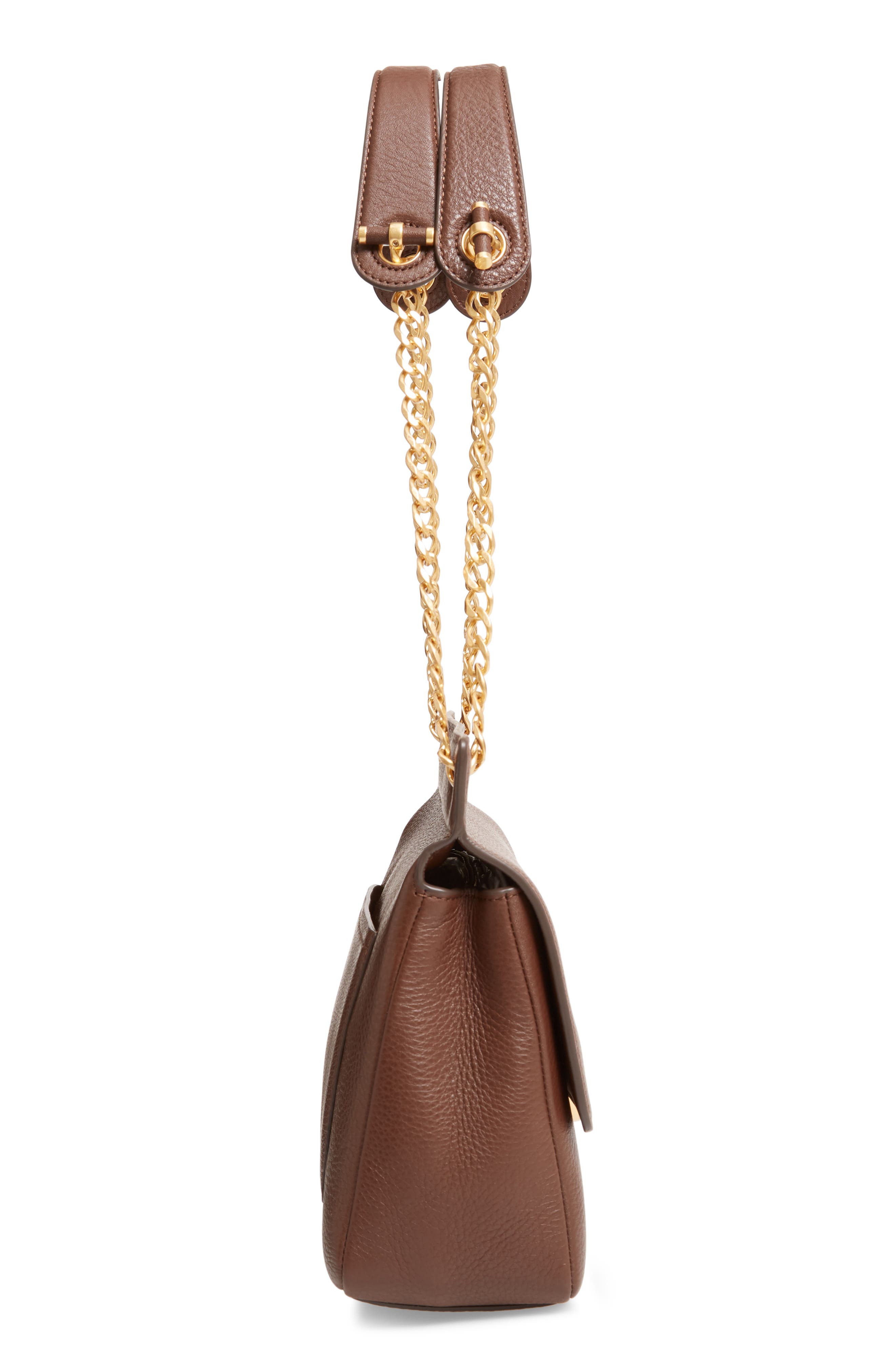 Chelsea Flap Leather Shoulder Bag, Alternate, color, BUFFALO