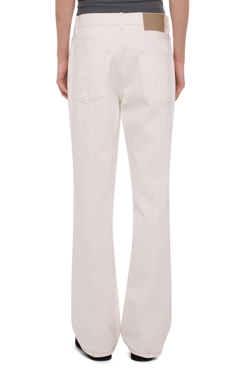 Helmut Lang Organic Cotton Jeans, Alternate, color, Matte White