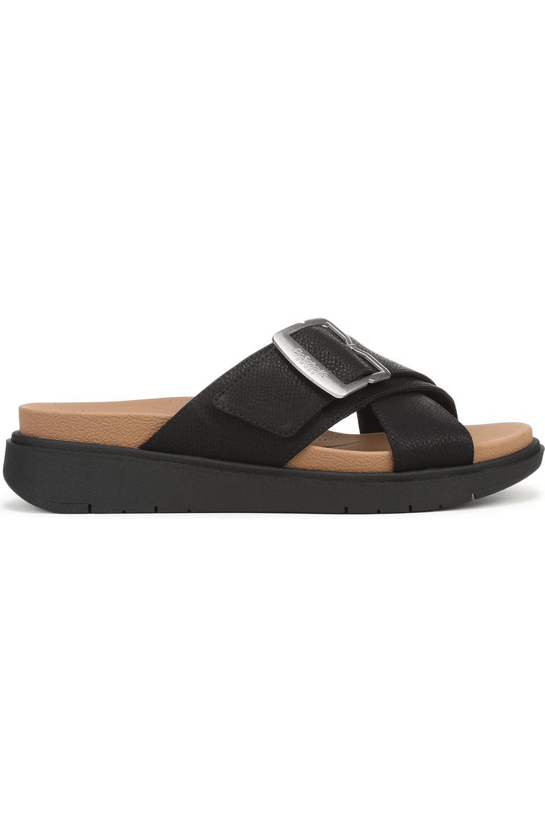Dr. Scholl's Piper Platform Sandal, Alternate, color, Black Faux Leather