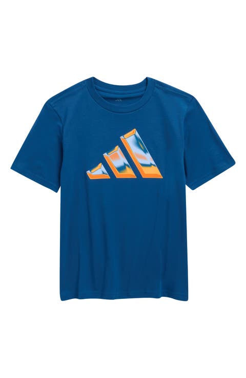Kids' Heat Map Logo Cotton Graphic T-Shirt (Big Kid)