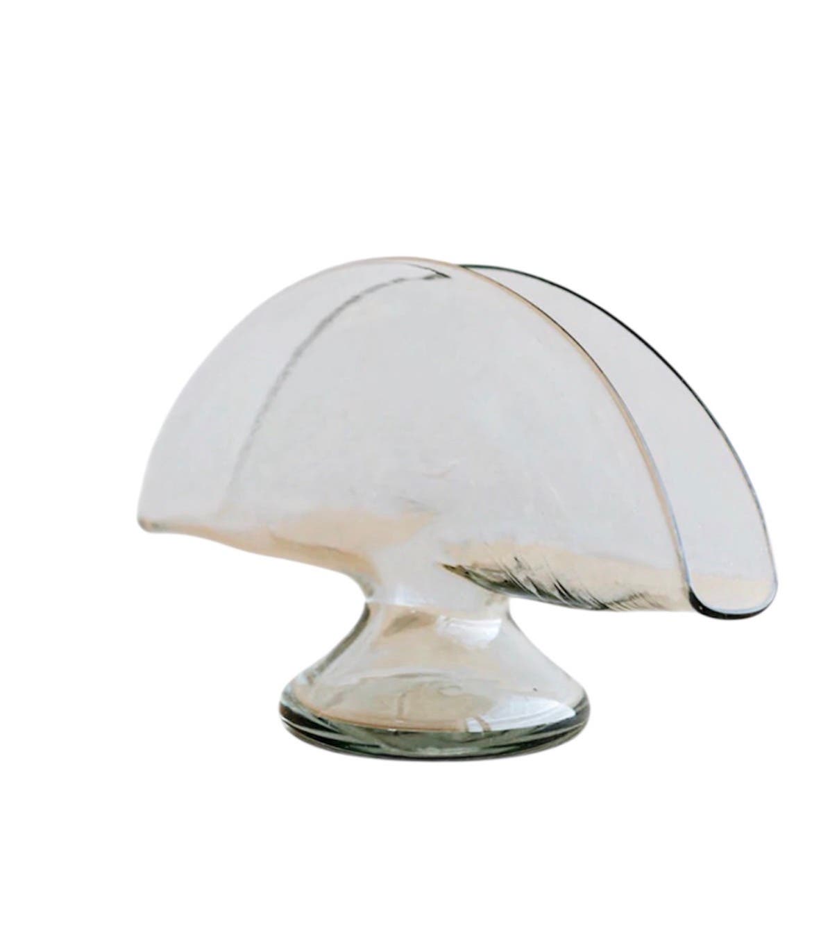 Villa Lua Home Handblown Napkin Holder - Black