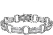 FZN Chain Link Cubic Zirconia Bracelet