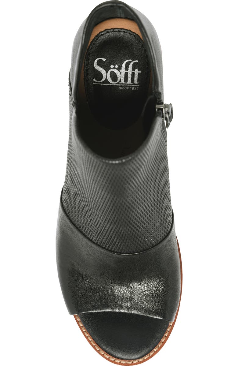 Söfft Molly Open Toe Bootie, Alternate, color,