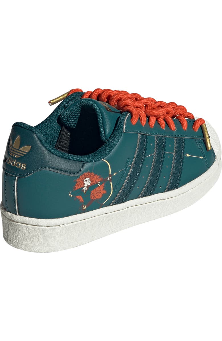 adidas x Disney Kids' Princess Merida Superstar Sneaker, Alternate, color,