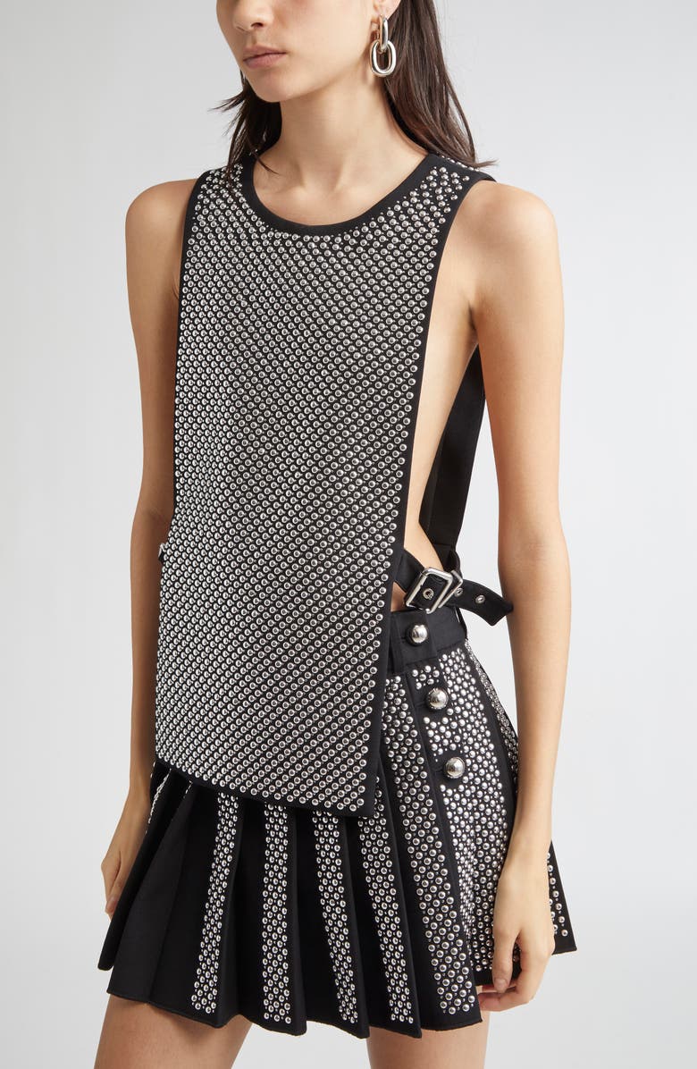 Rabanne paco rabanne XL Link Hoop Earrings, Alternate, color,