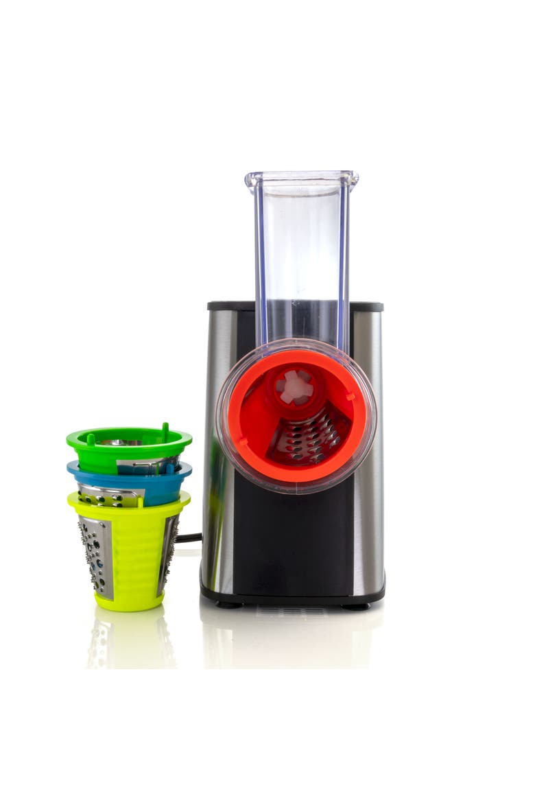 4 in 1 Electric Salad Maker, Salad Shooter, Alternate, color, Grey
