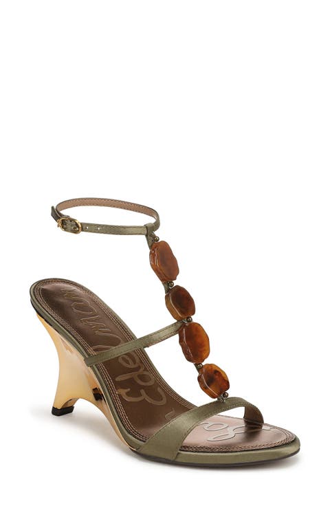 Massey Ankle Strap Wedge Sandal (Women)
