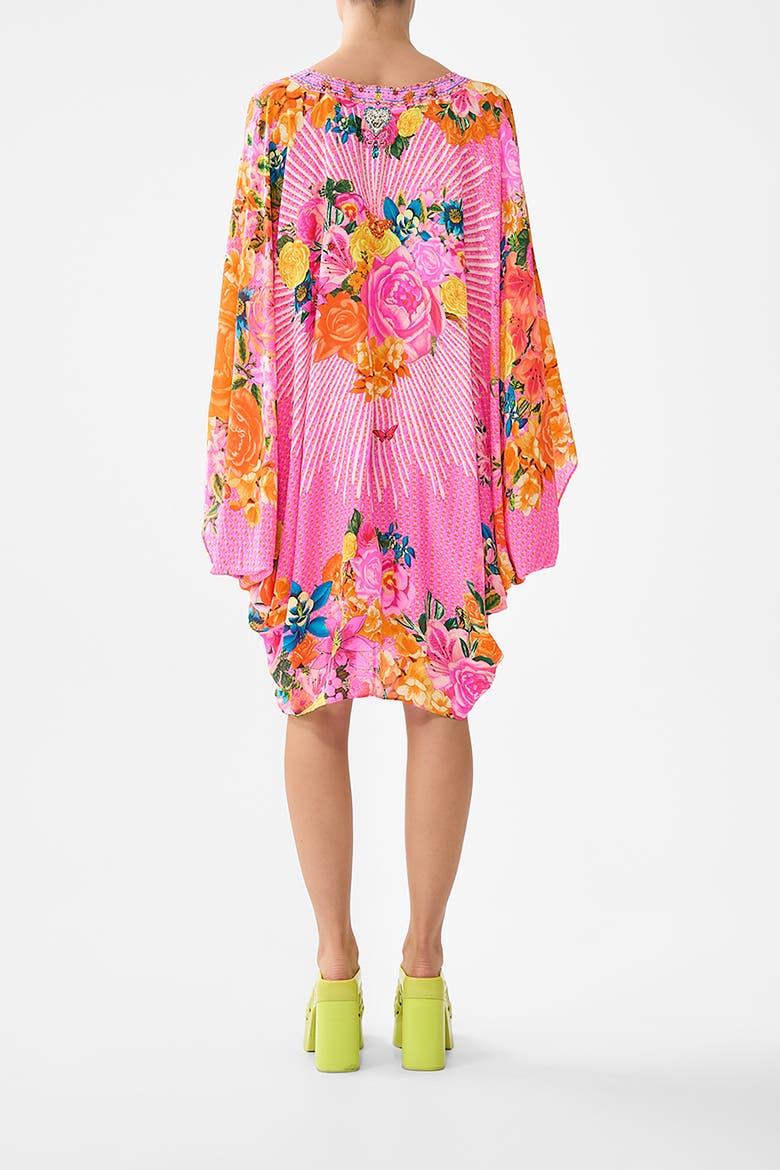 T-Shape Short Kaftan, Alternate, color, Illustration Nation