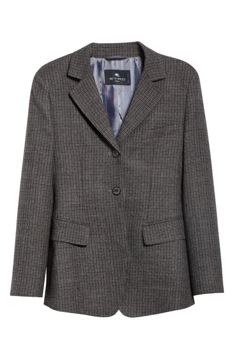 Wool Two Button Jacket