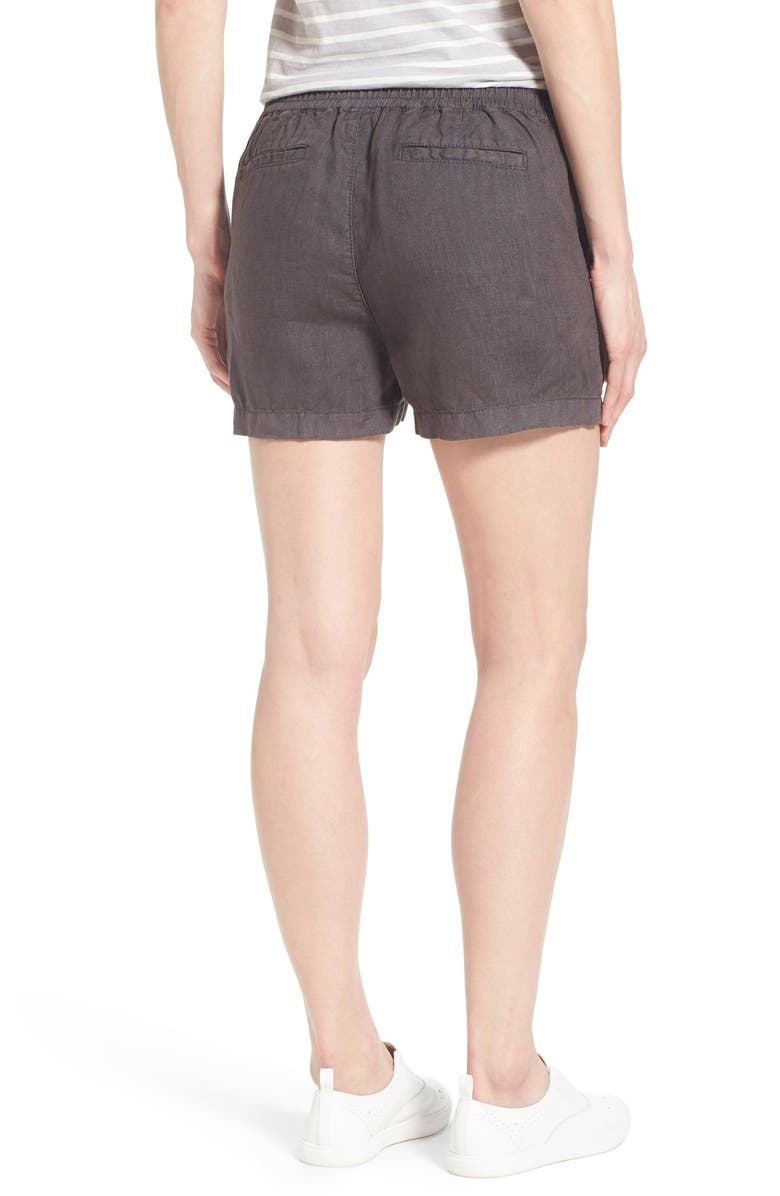 Caslon<sup>®</sup> Drawstring Linen Shorts, Alternate, color, 