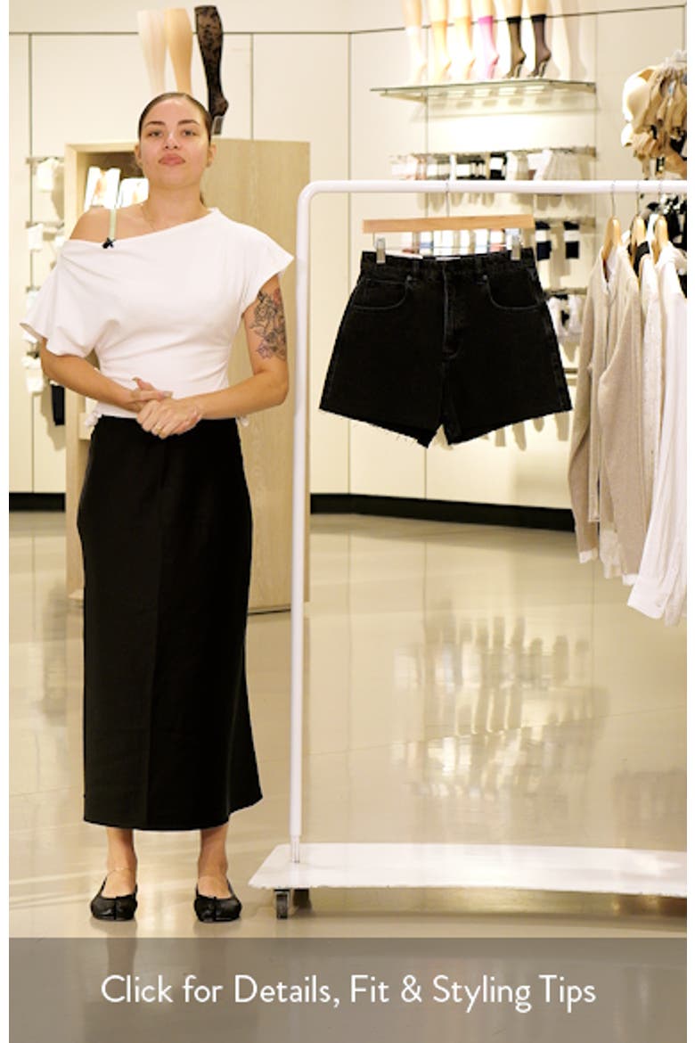 Venice Heidi Cutoff Denim Shorts video
