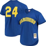 Mitchell & Ness Men's Mitchell & Ness Ken Griffey Jr. Royal Seattle Mariners Cooperstown Mesh Batting Practice Jersey
