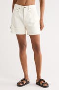 R13 Nina High Waist Denim Shorts