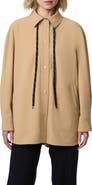 Bernardo Stretch Gabardine Shacket