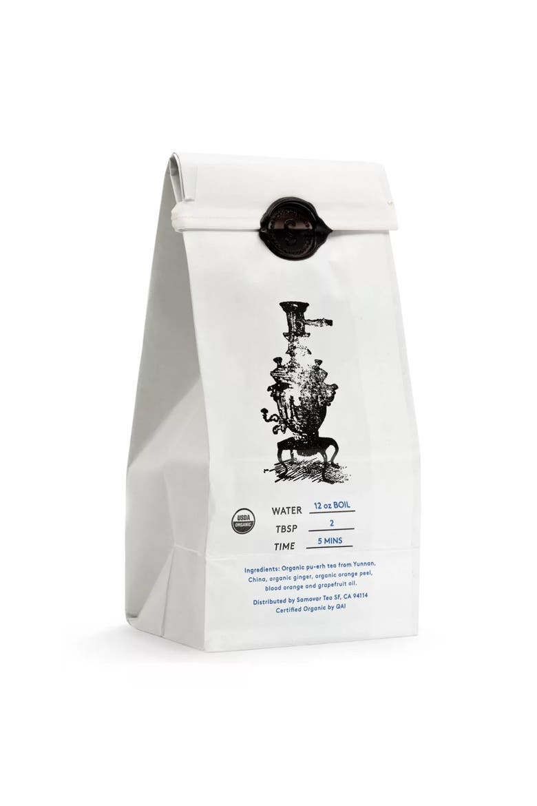 Blood Orange Pu-Erh Tea, Organic, Alternate, color, 2 oz Bag