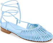 HEREU Knotted Round Toe Sandal