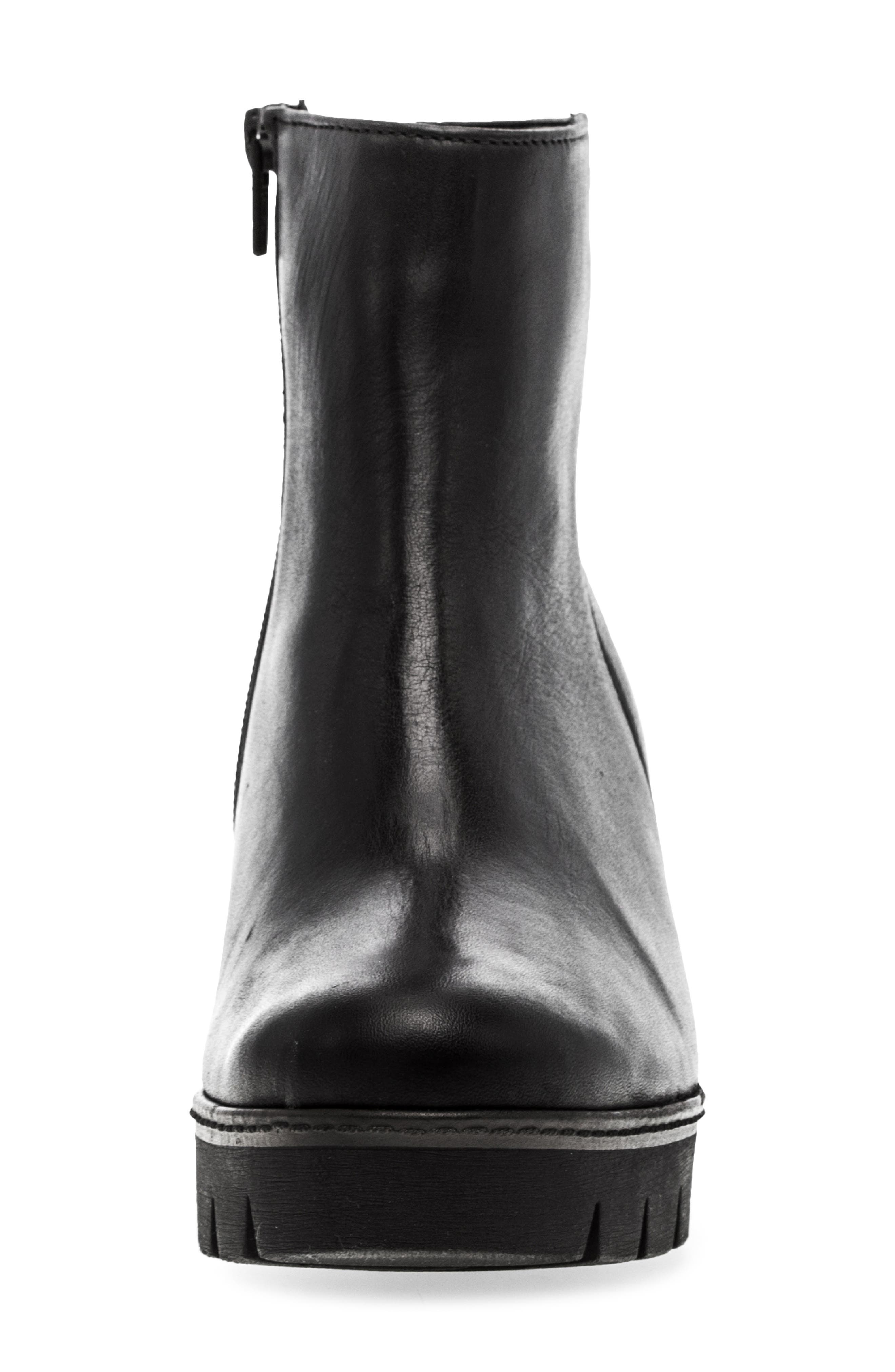 Gabor Wedge Bootie, Alternate, color, Black