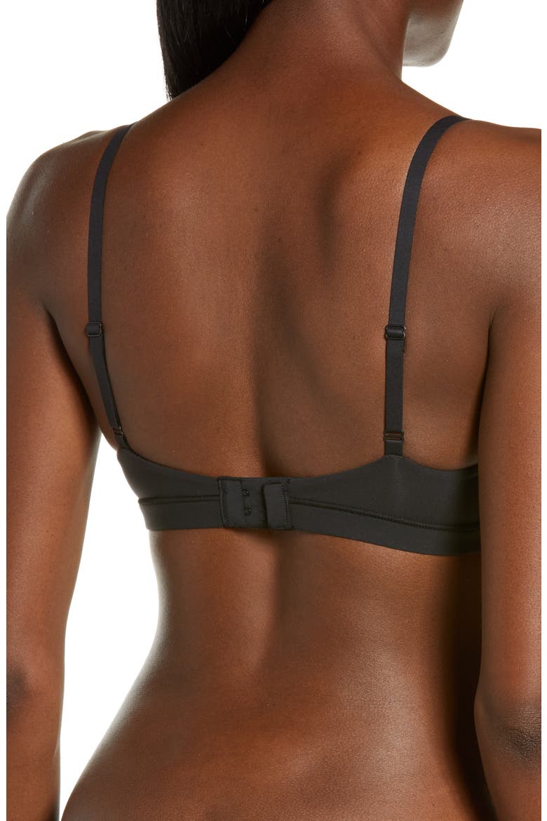 Fits Everybody Crossover Bralette, Alternate, color, ONYX