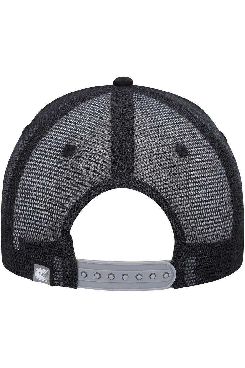 Men's Colosseum  Gray/Black Iowa Hawkeyes Love Fern Trucker Snapback Hat, Alternate, color, Gray