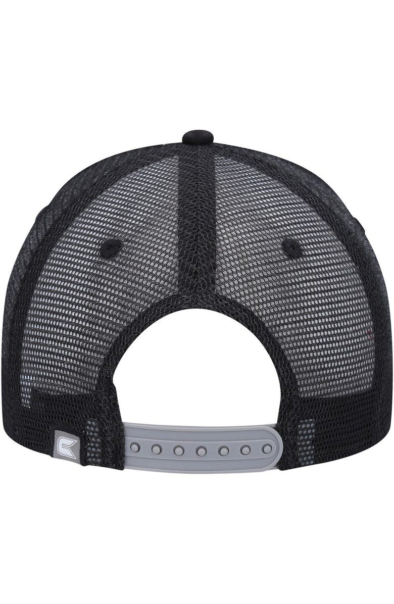 COLOSSEUM Men's Colosseum  Gray/Black Iowa Hawkeyes Love Fern Trucker Snapback Hat, Alternate, color, Gray