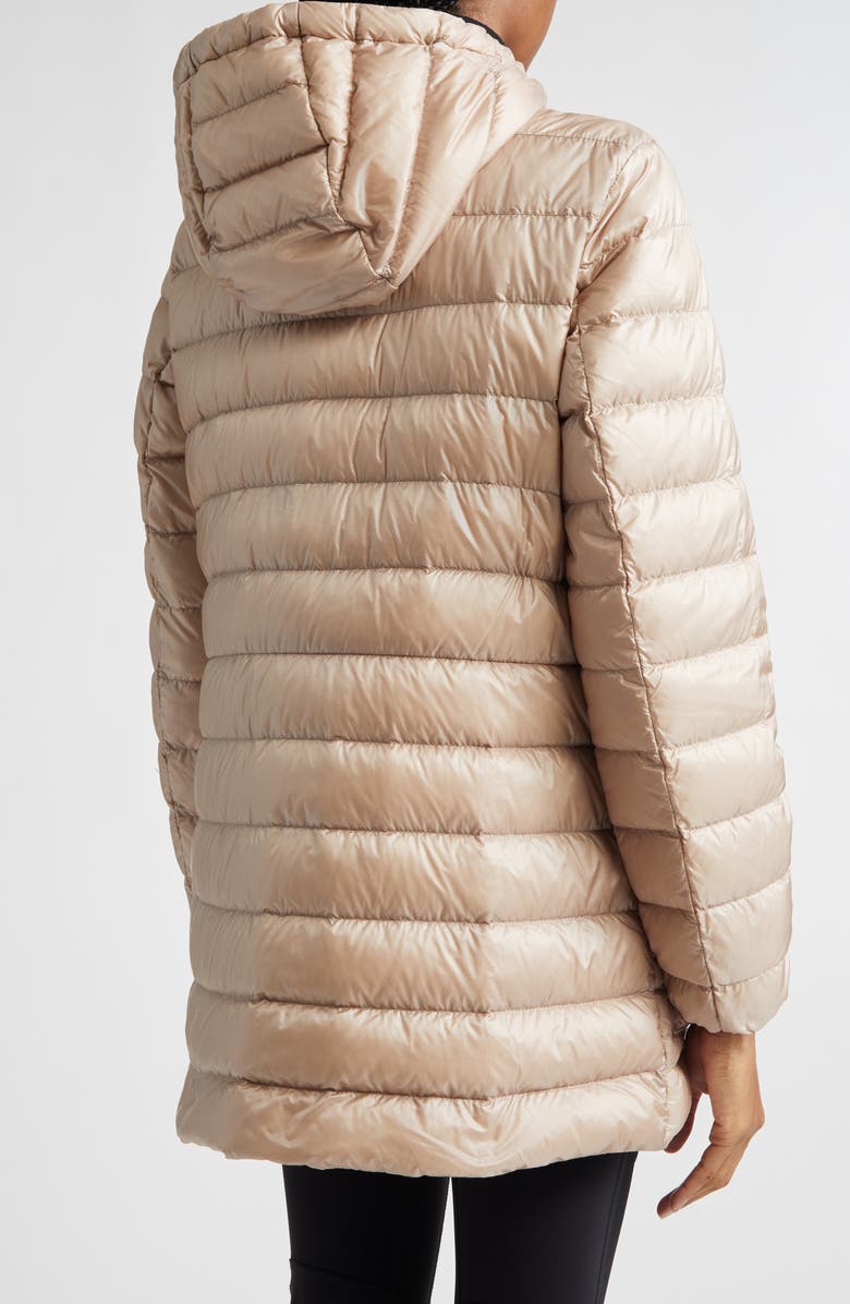Moncler Jasmin Quilted Hooded Down Puffer Parka, Alternate, color, Neutral