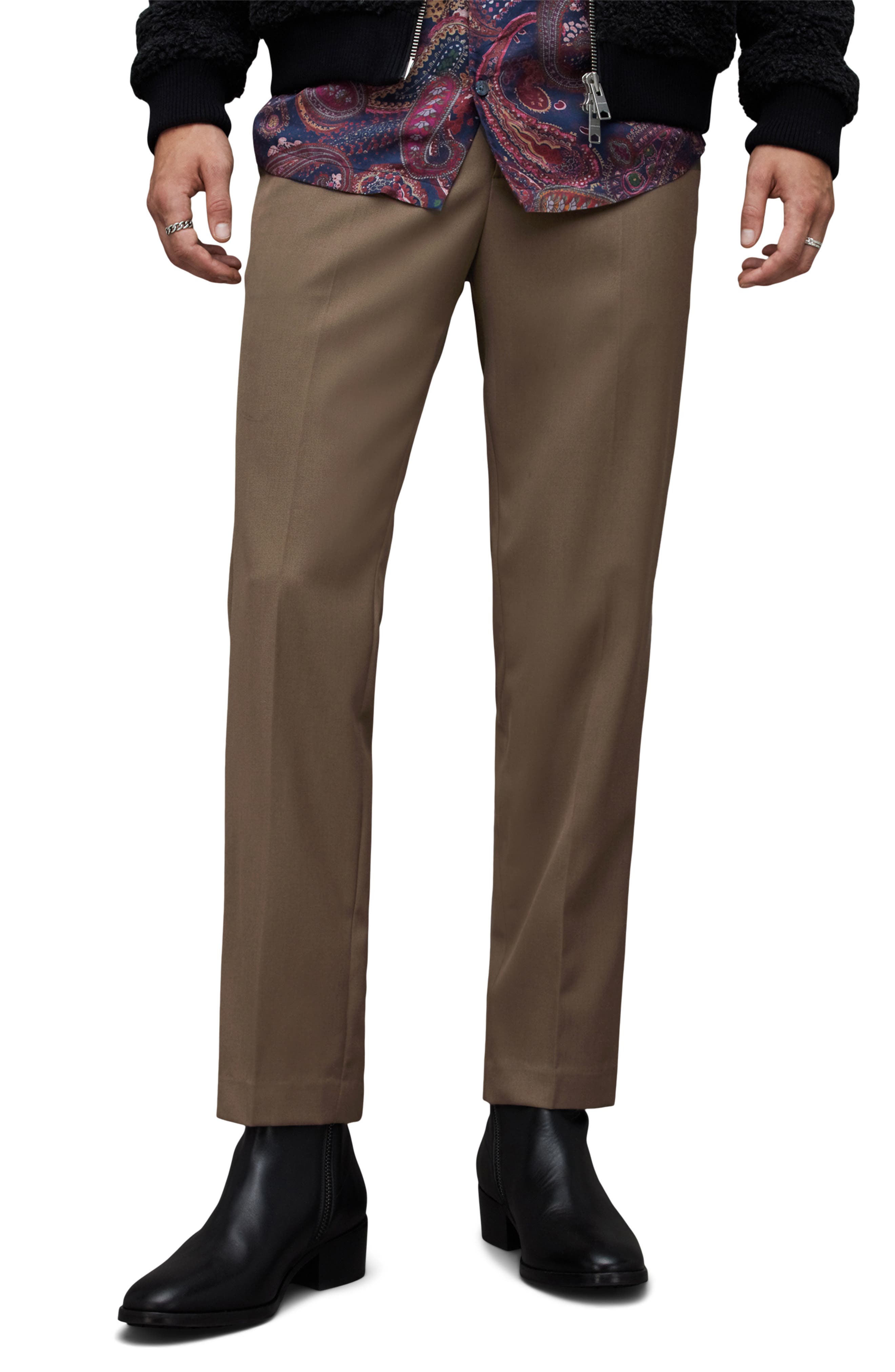 AllSaints Talia Wool Blend Trousers