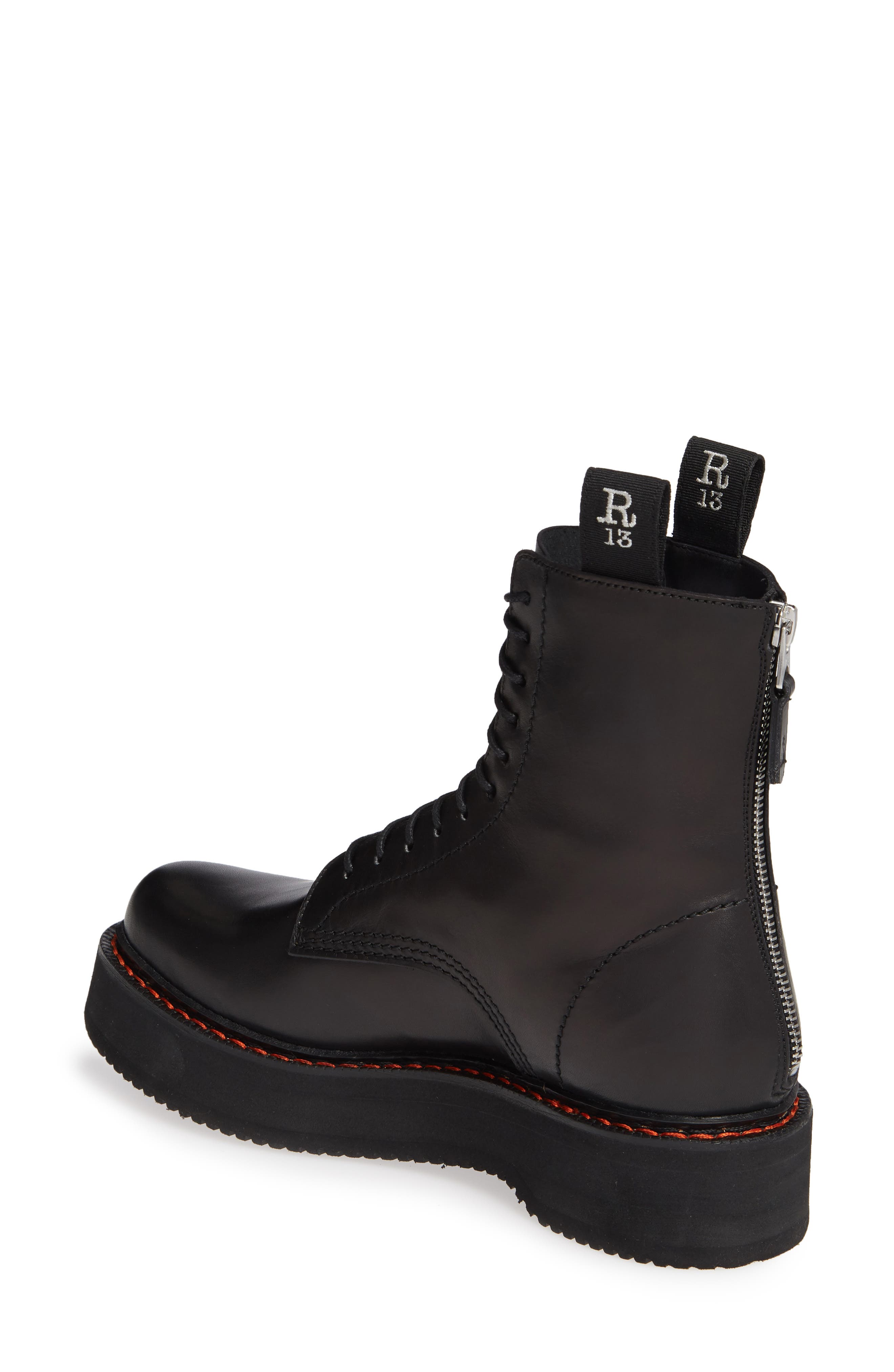 R13 Stack Platform Boot, Alternate, color, Black