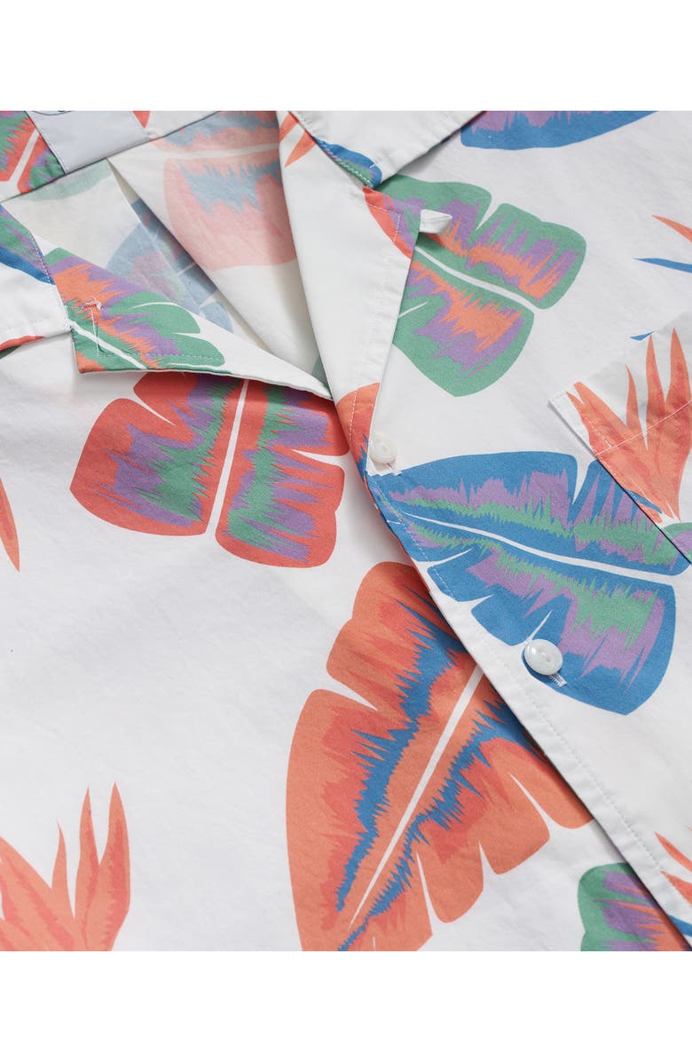 Brooks Brothers Floral Camp Shirt, Alternate, color, 