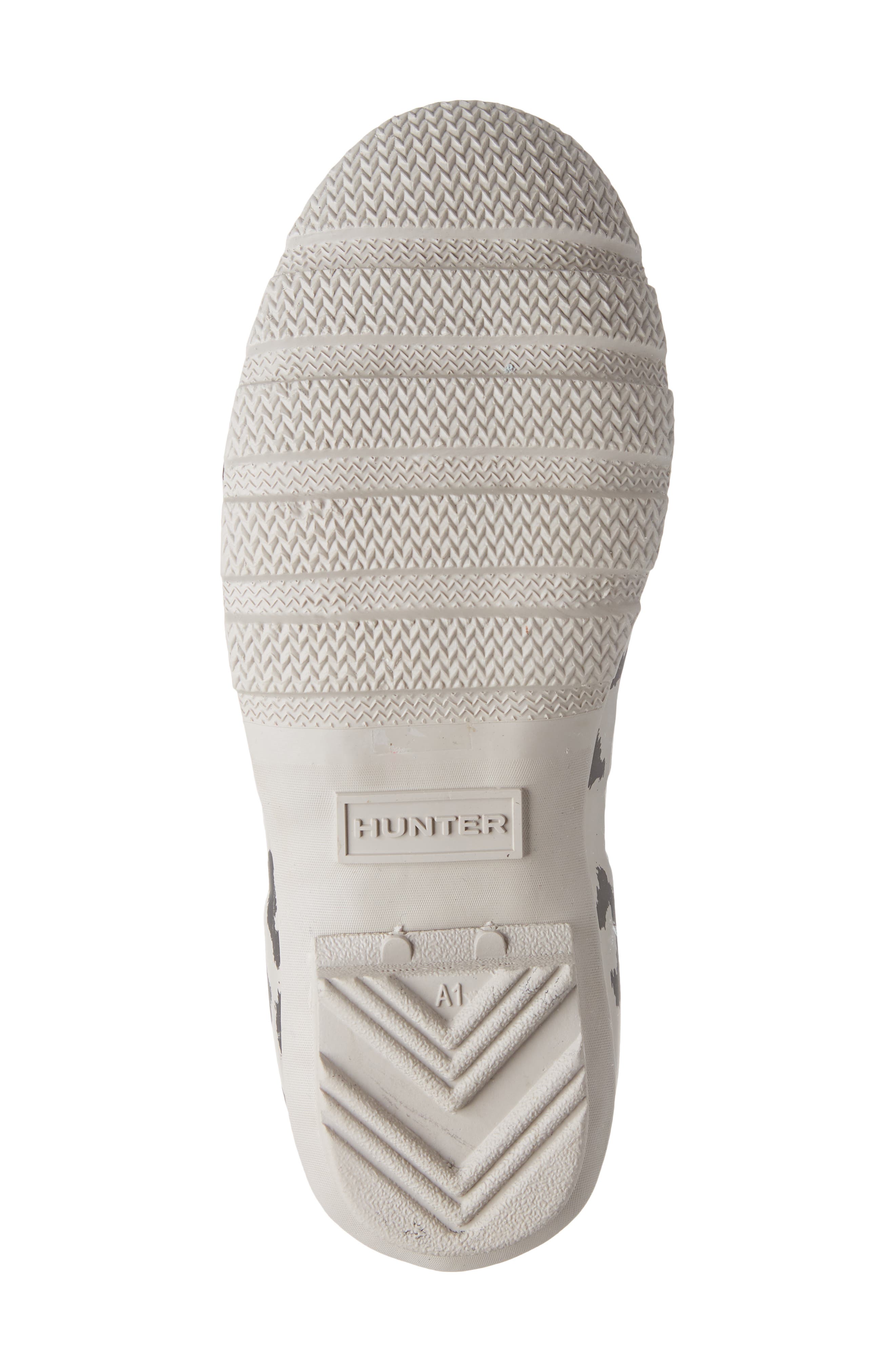 Hunter Kids' Original Tall Leopard Print Waterproof Rain Boot, Alternate, color, 