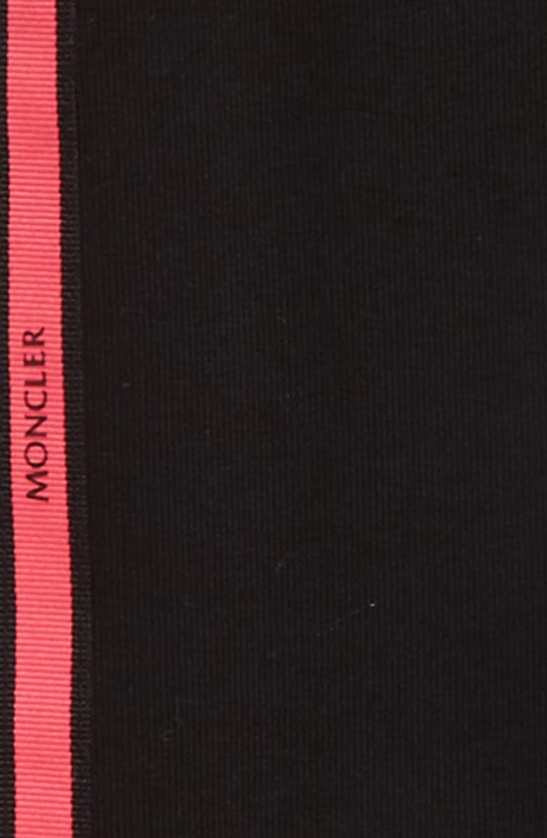 Moncler Kids' Logo Stripe Leggings, Alternate, color, 