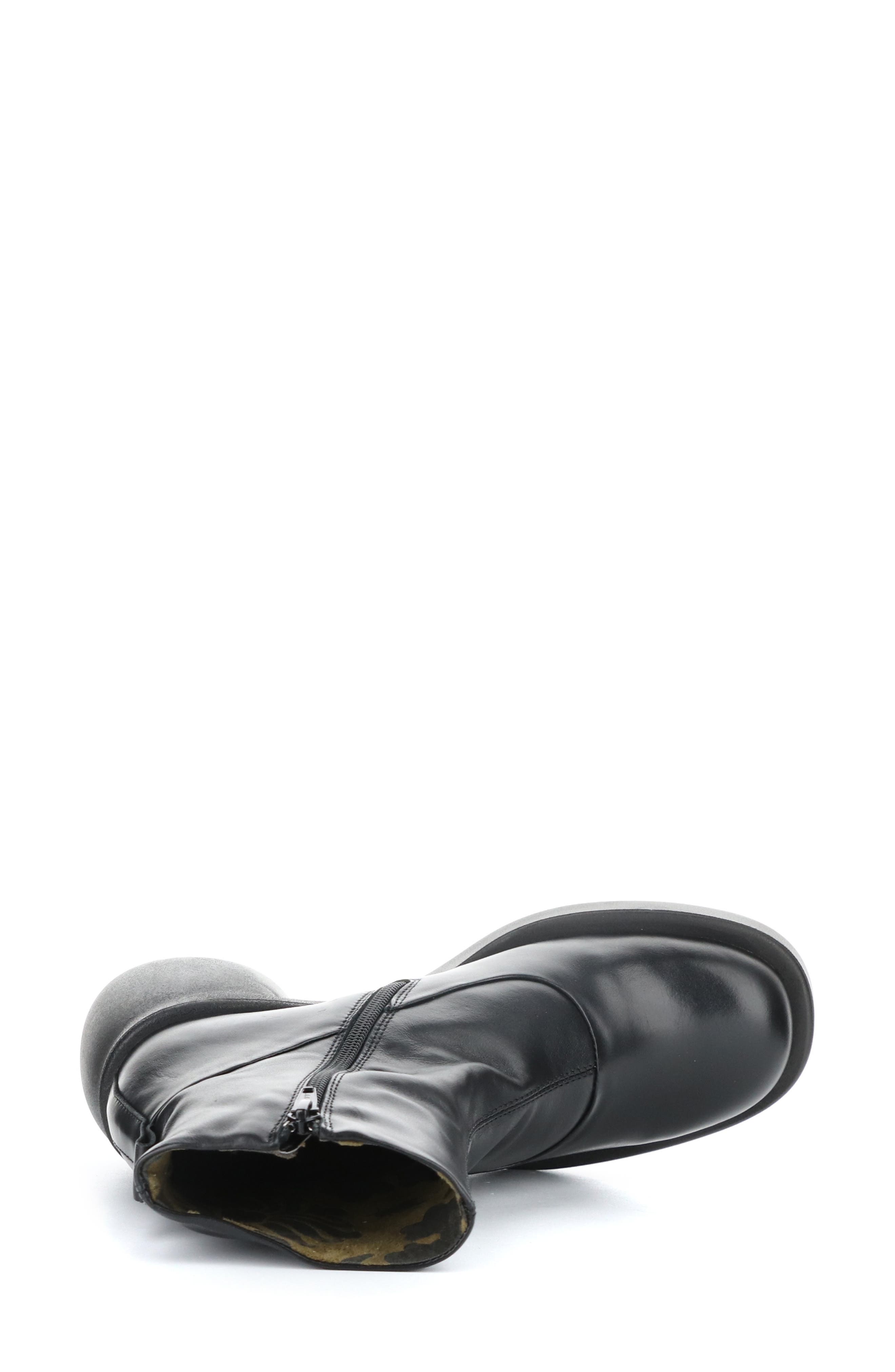 Hint Boot, Alternate, color, BLACK