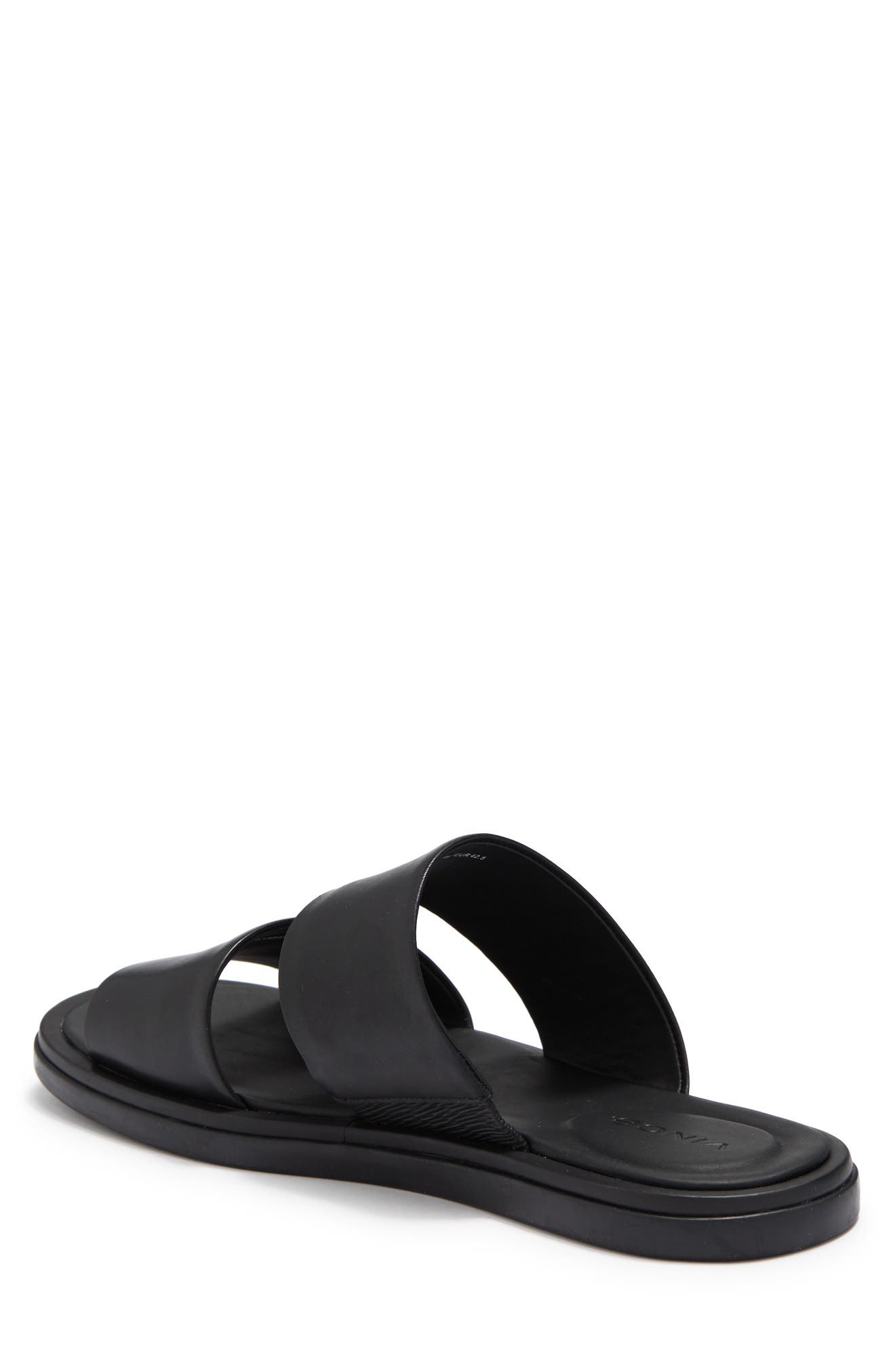 Vince Diego Leather Slide Sandal, Alternate, color, 
