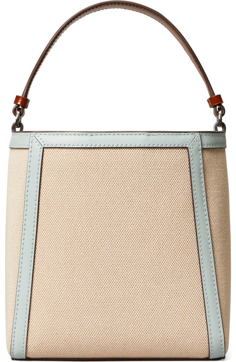 Tory Burch Small McGraw Canvas Bucket Bag, Alternate, color,