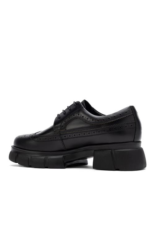 Marc Nolan Ms. Alexander Leather Lug Wingtip Derby