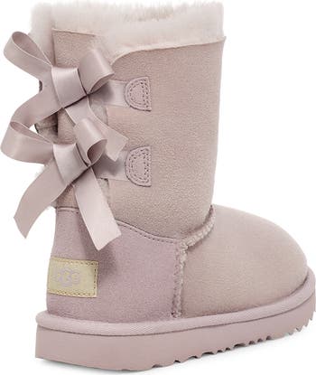 Kids' Bailey Bow II Water Resistant Genuine Shearling Boot