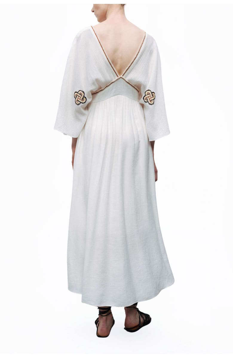 Nocturne Maxi Dress with Embroidery Details, Alternate, color, 