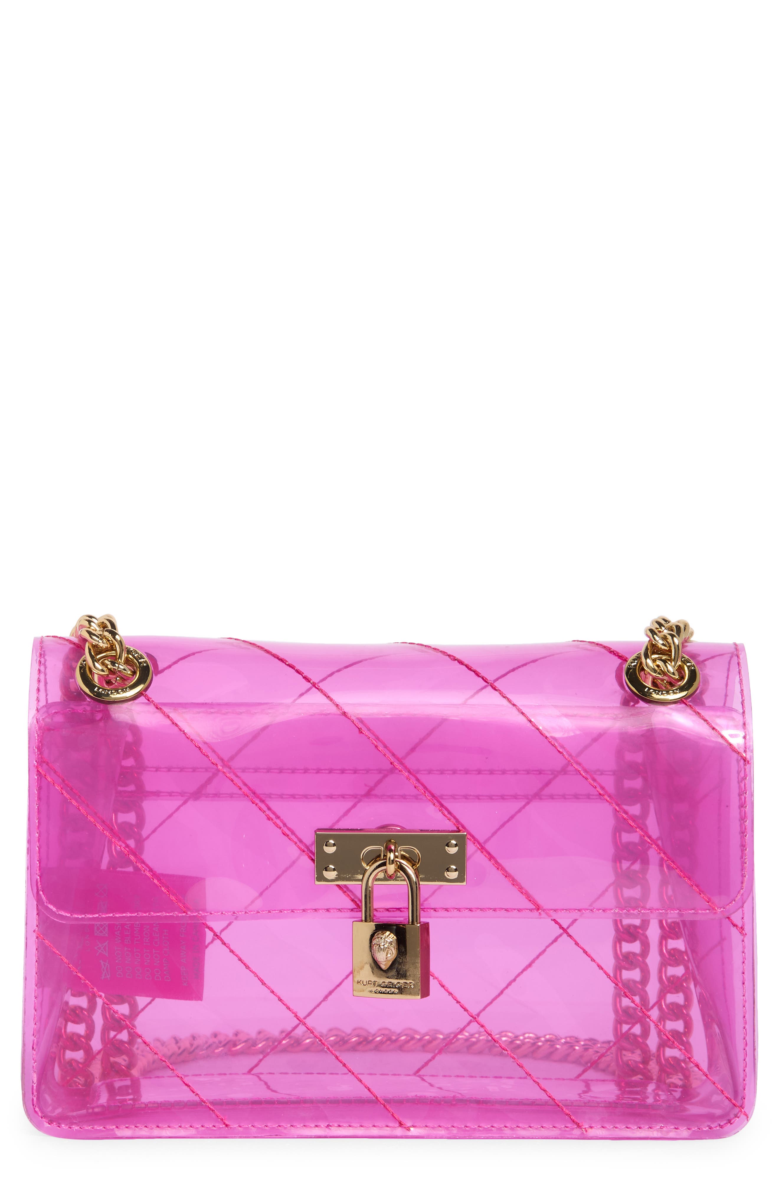 Kurt Geiger London Mini Brixton Clear Crossbody Bag